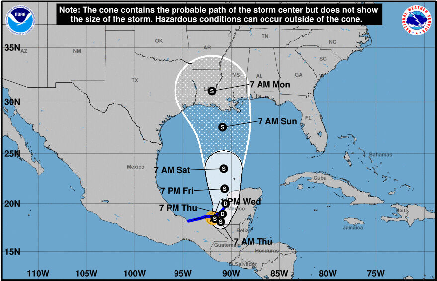 Tropical Storm Cristobal bringing rain to Pinellas: Flood watch in effect
